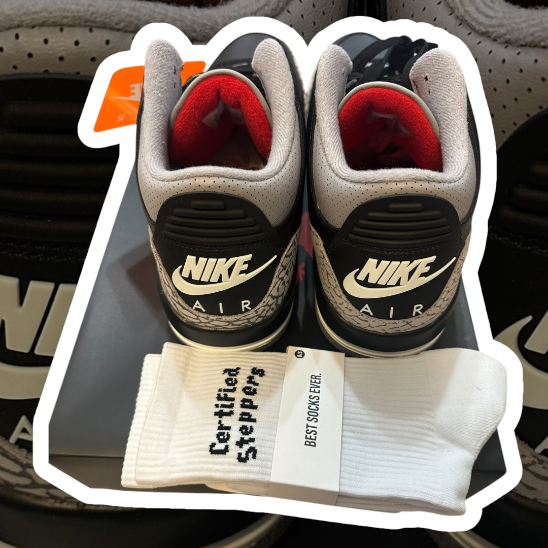 Jordan 3 Black Cement