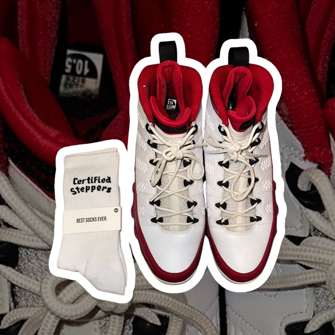 Jordan 9 Gym Red USED size 10.5