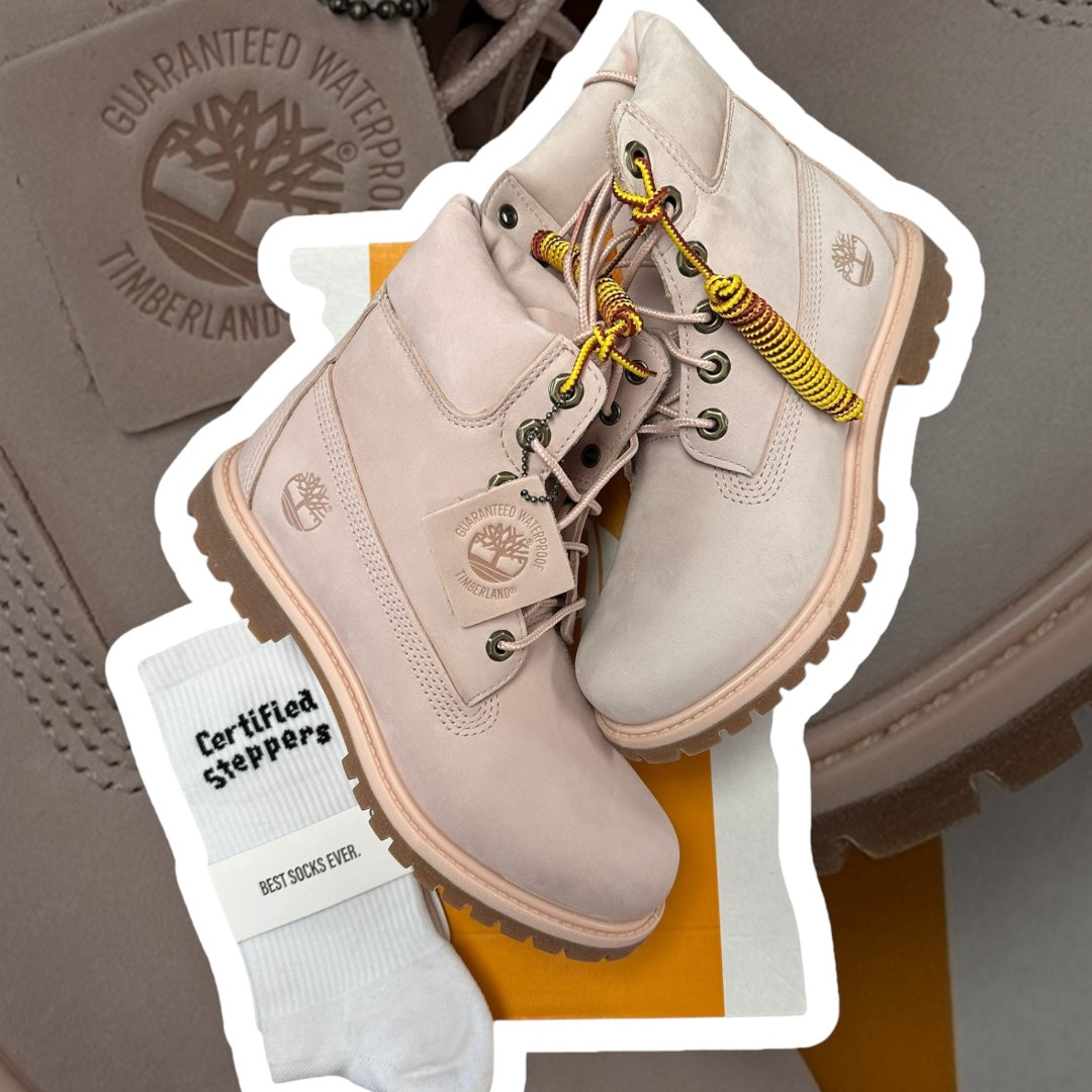 Light Pink 6” Timberlands