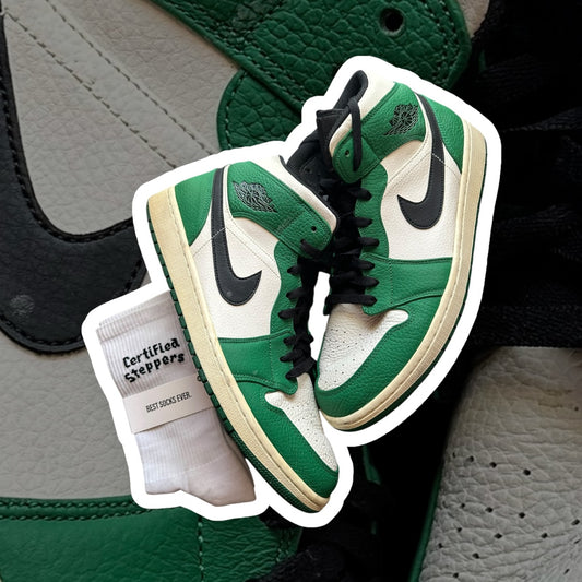 Jordan 1 Celtic Green Used Size 14