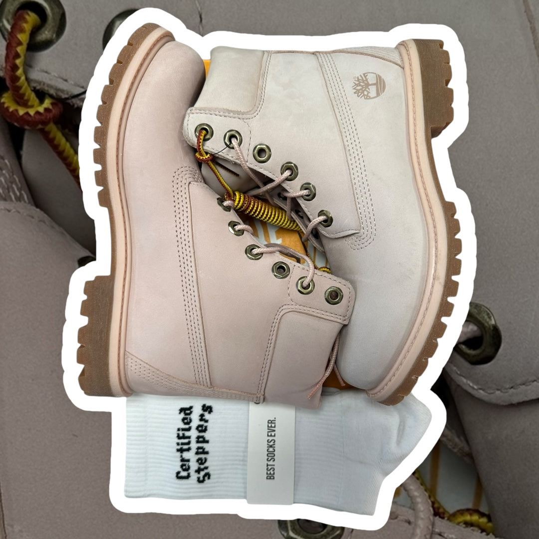 Light Pink 6” Timberlands