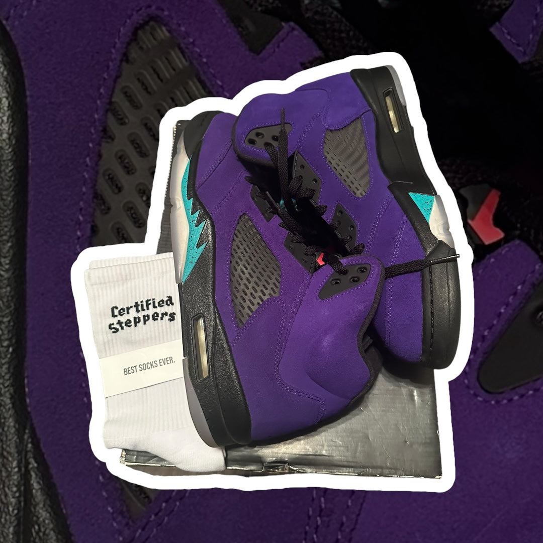 Used Jordan 5 Alternative Grape