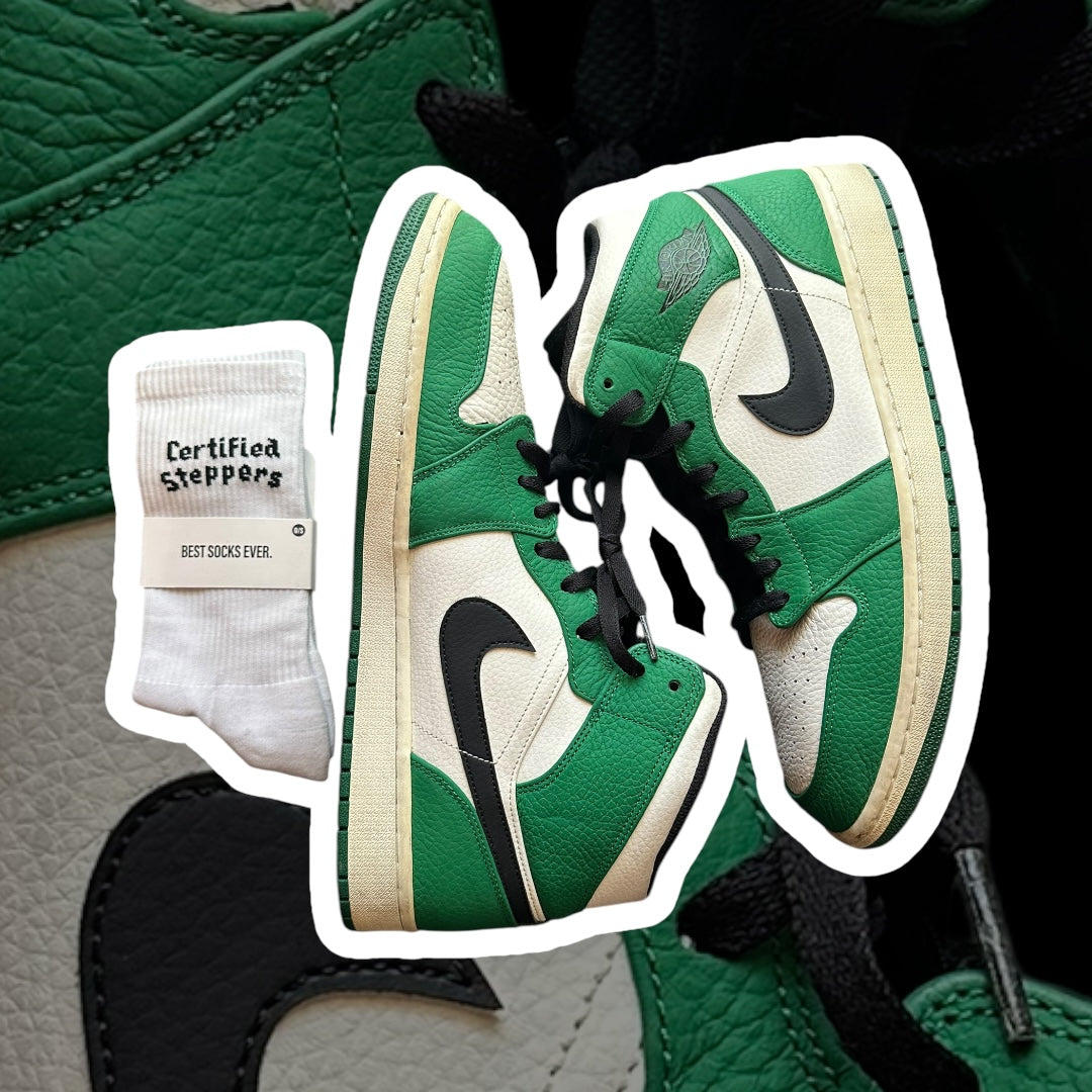 Jordan 1 Celtic Green Used Size 14