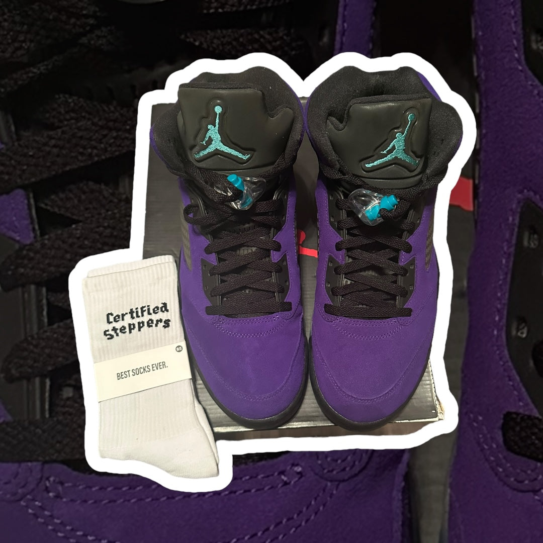 Used Jordan 5 Alternative Grape