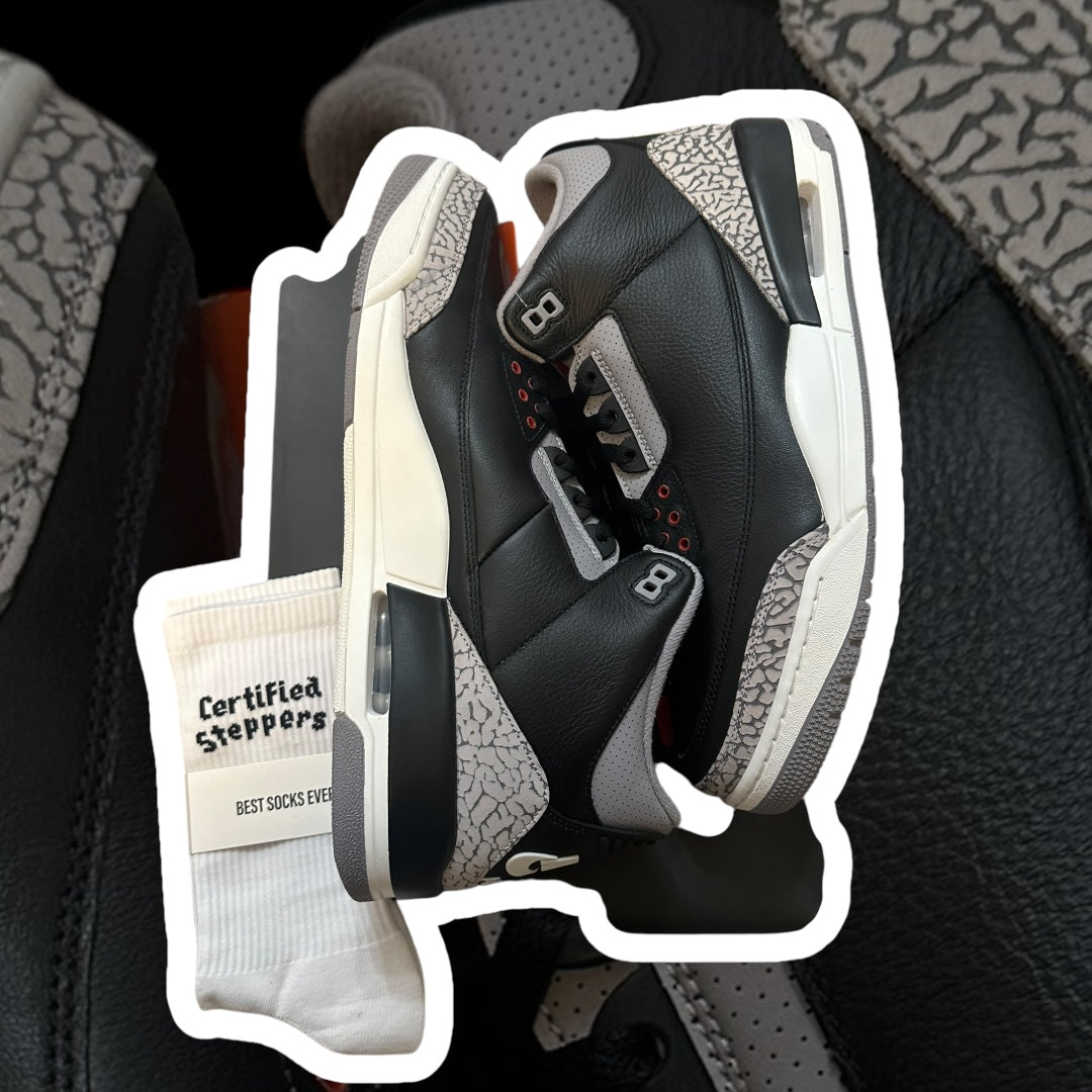 Jordan 3 Black Cement