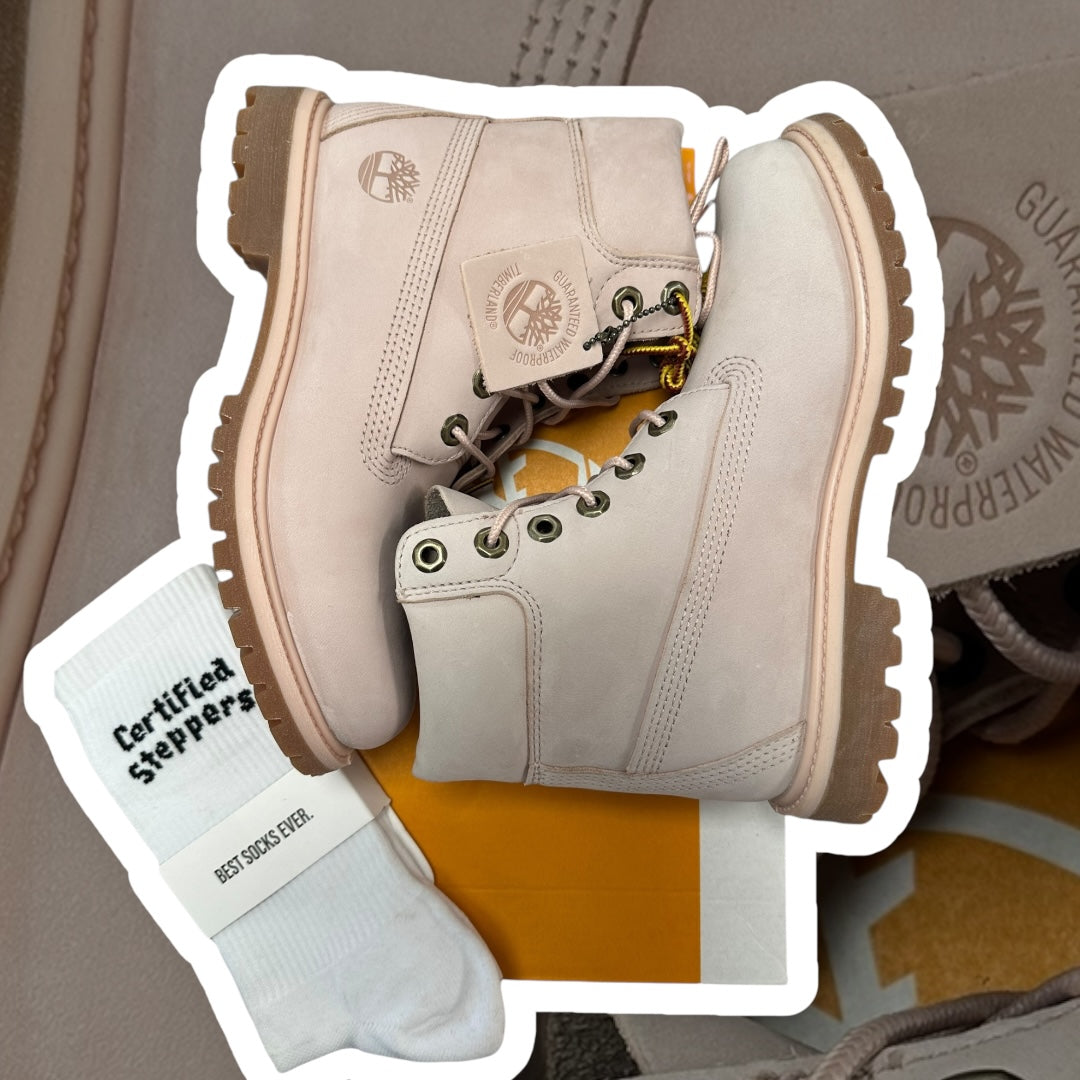 Light Pink 6” Timberlands