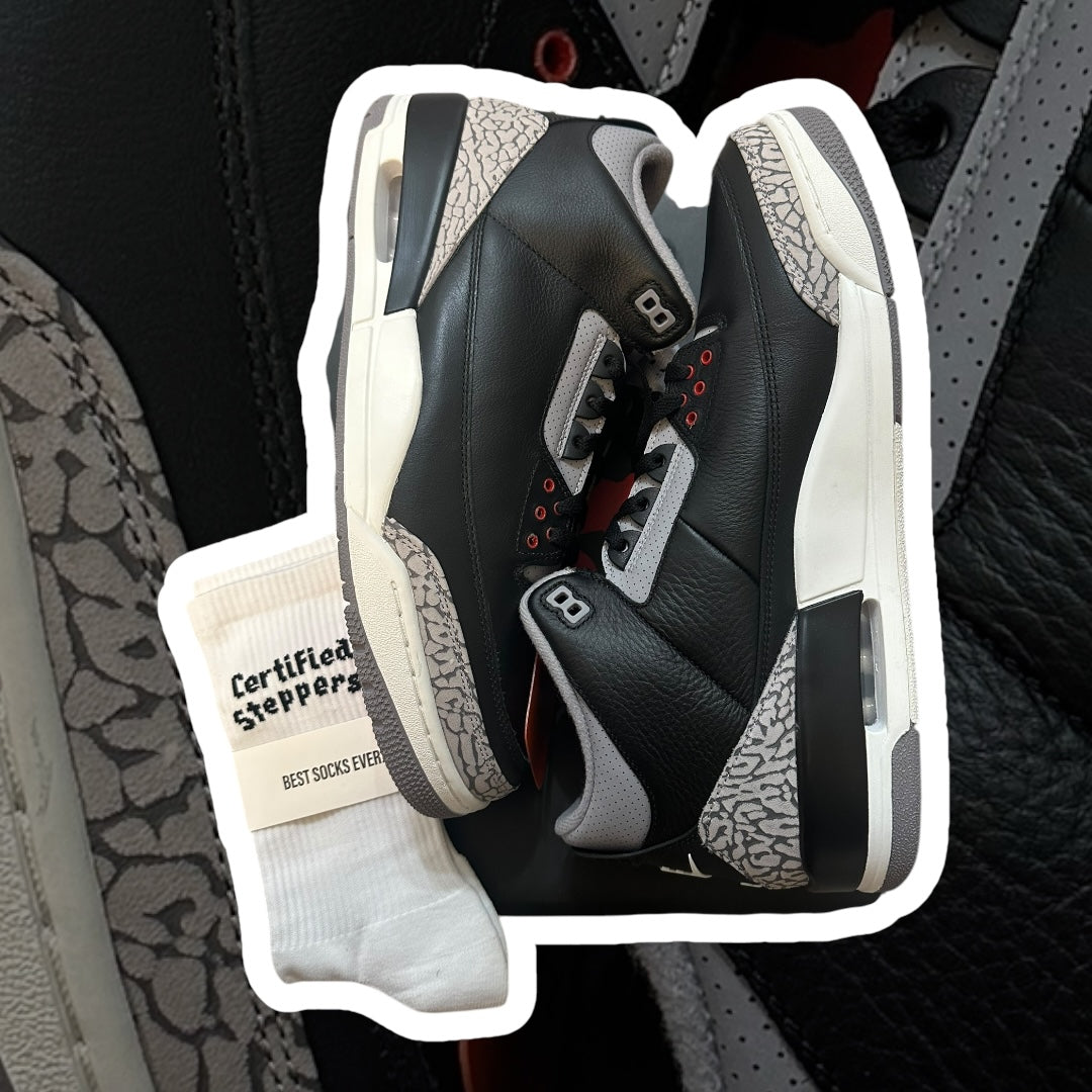 Jordan 3 Black Cement