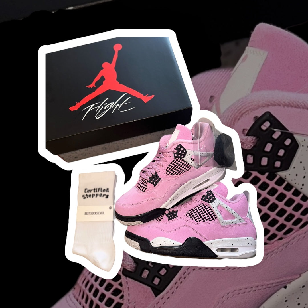 Jordan 4 Orchid