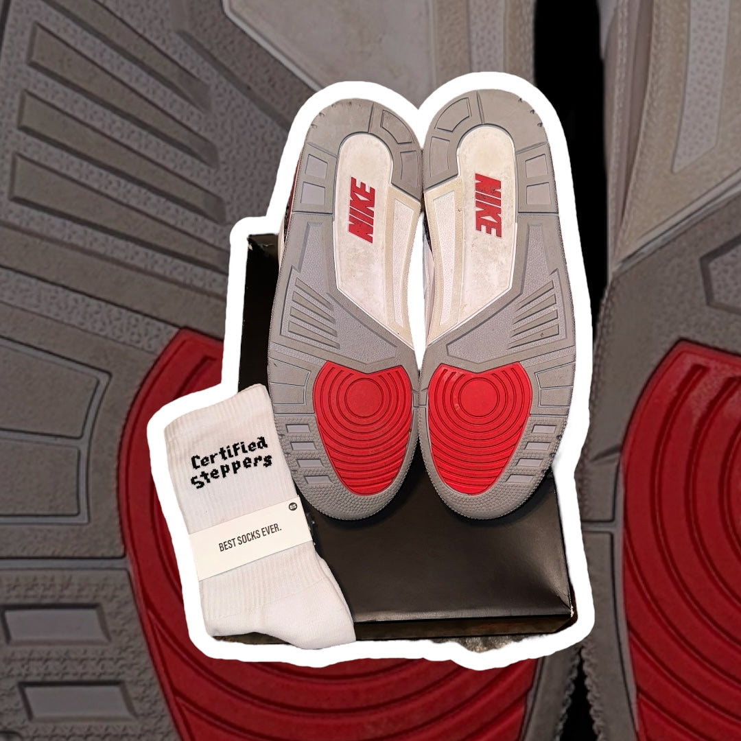 Used Jordan 3 Fire Red