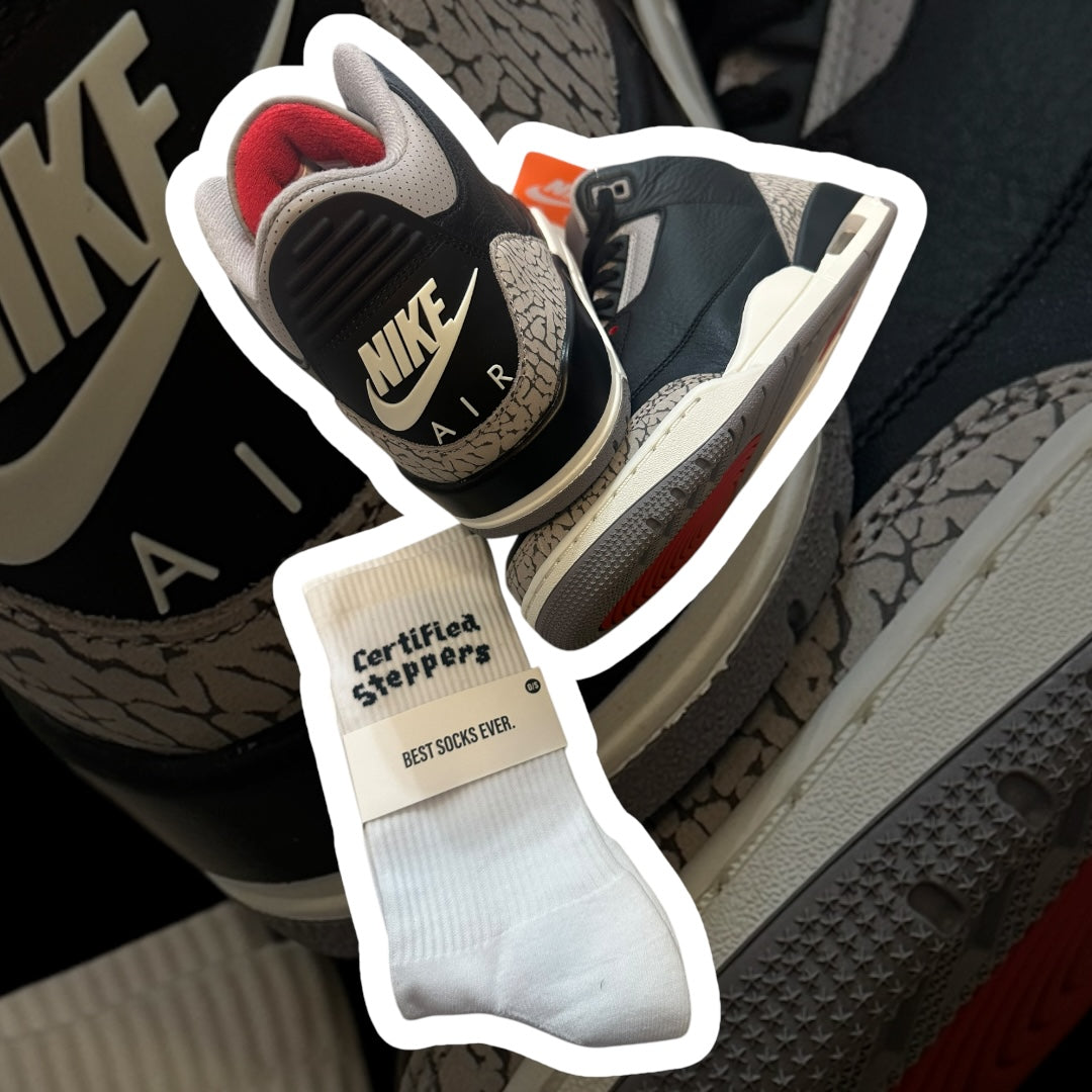 Jordan 3 Black Cement