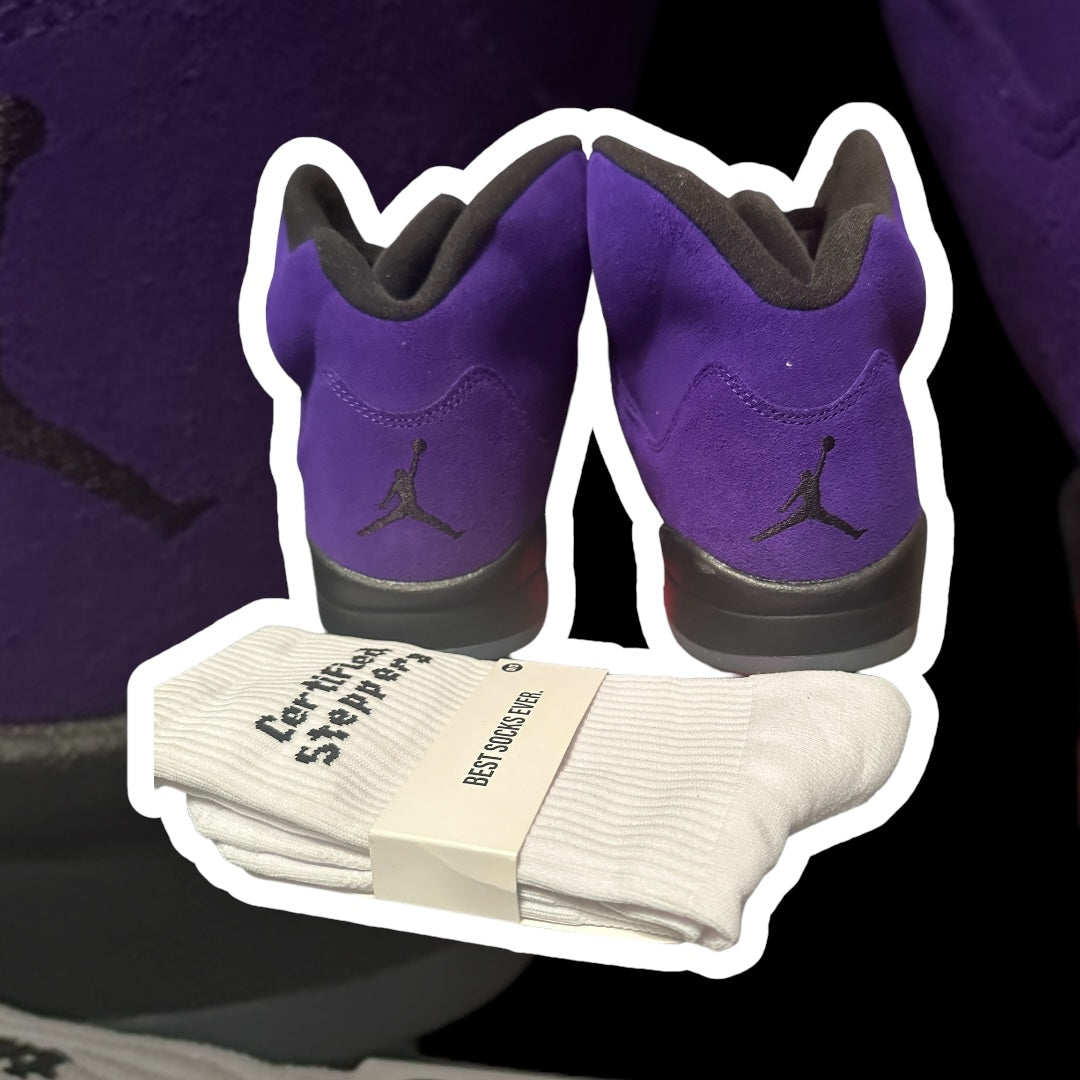 Used Jordan 5 Alternative Grape